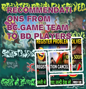 Register on bc game from bangladesh